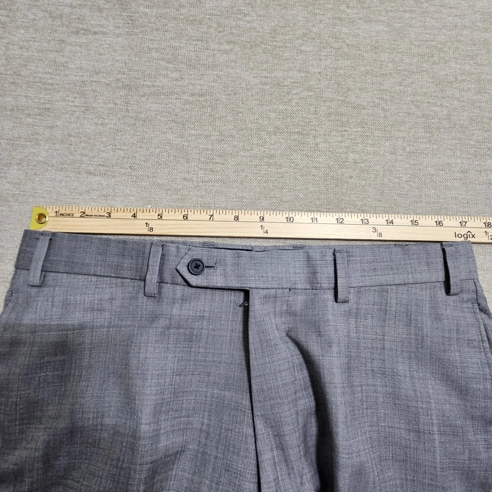 Brooks Brothers 346 Suit Mens 40R Grey Regent Fit Sharkskin Wool Double Vent
